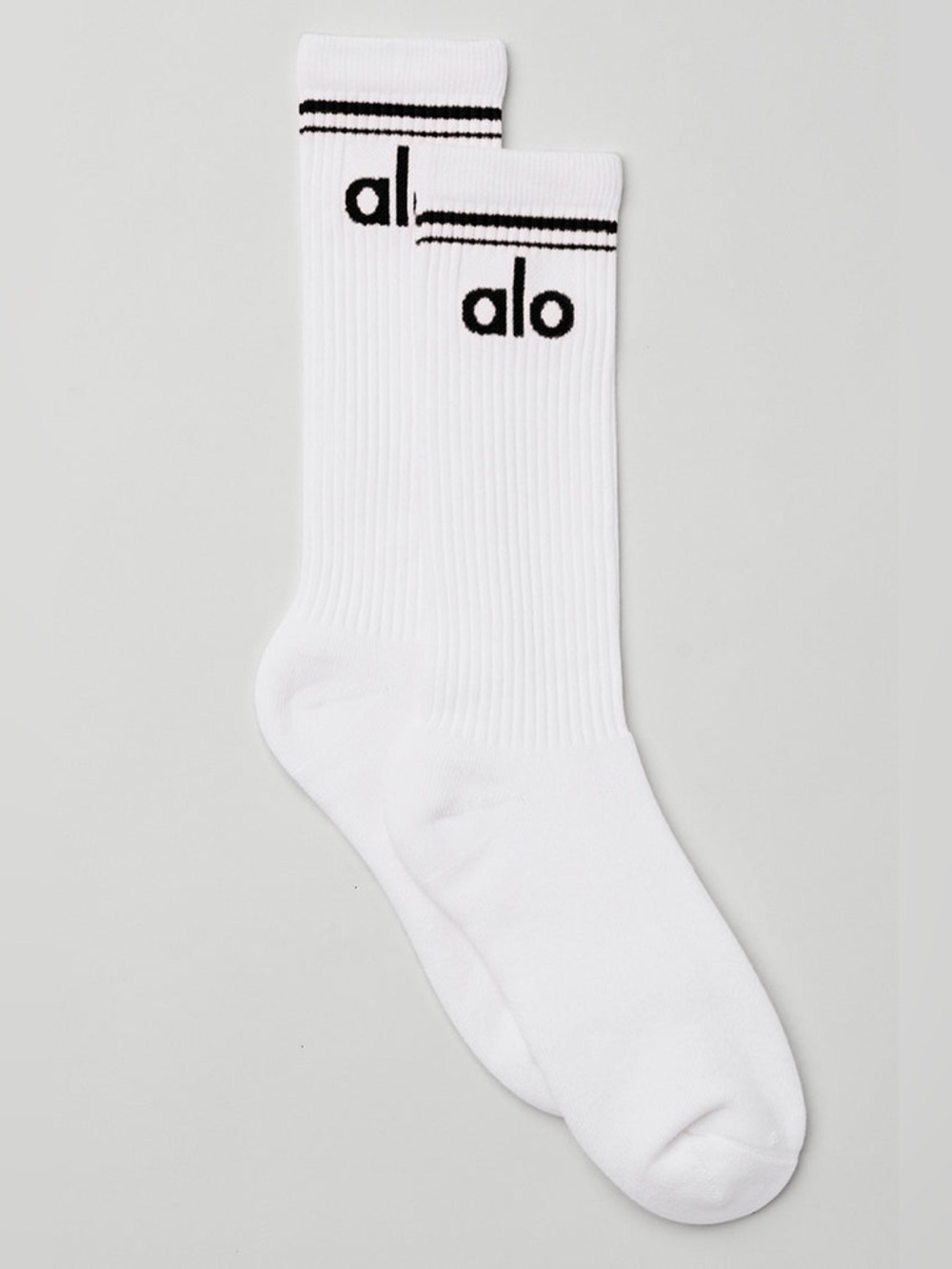 NWT- ALO - UNISEX Throwback Sock